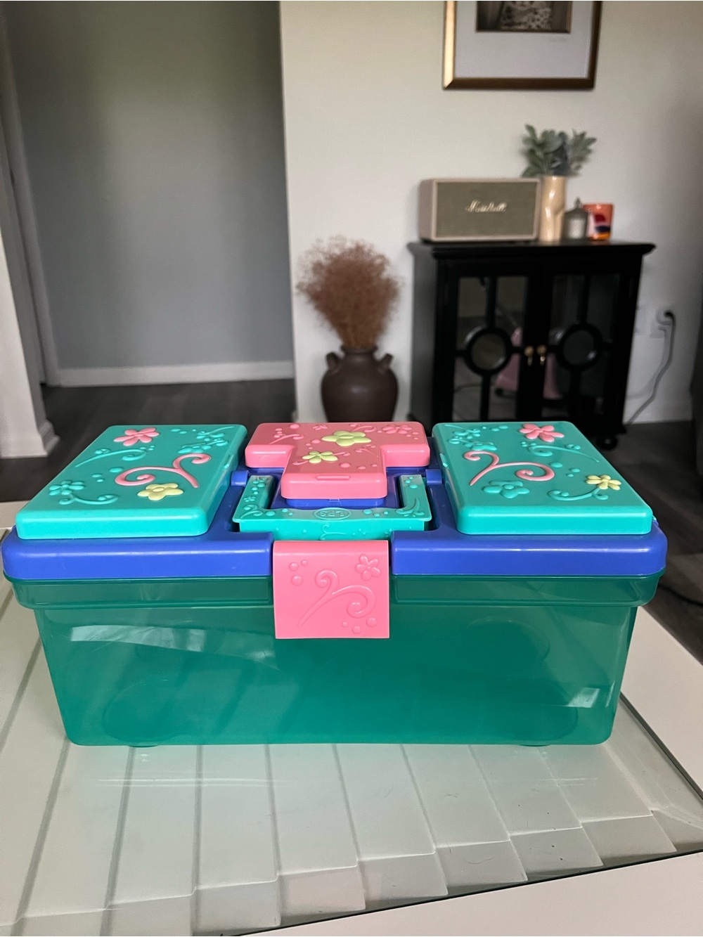Littlest Pet Shop Tackle Box Toy Storage Carry Case